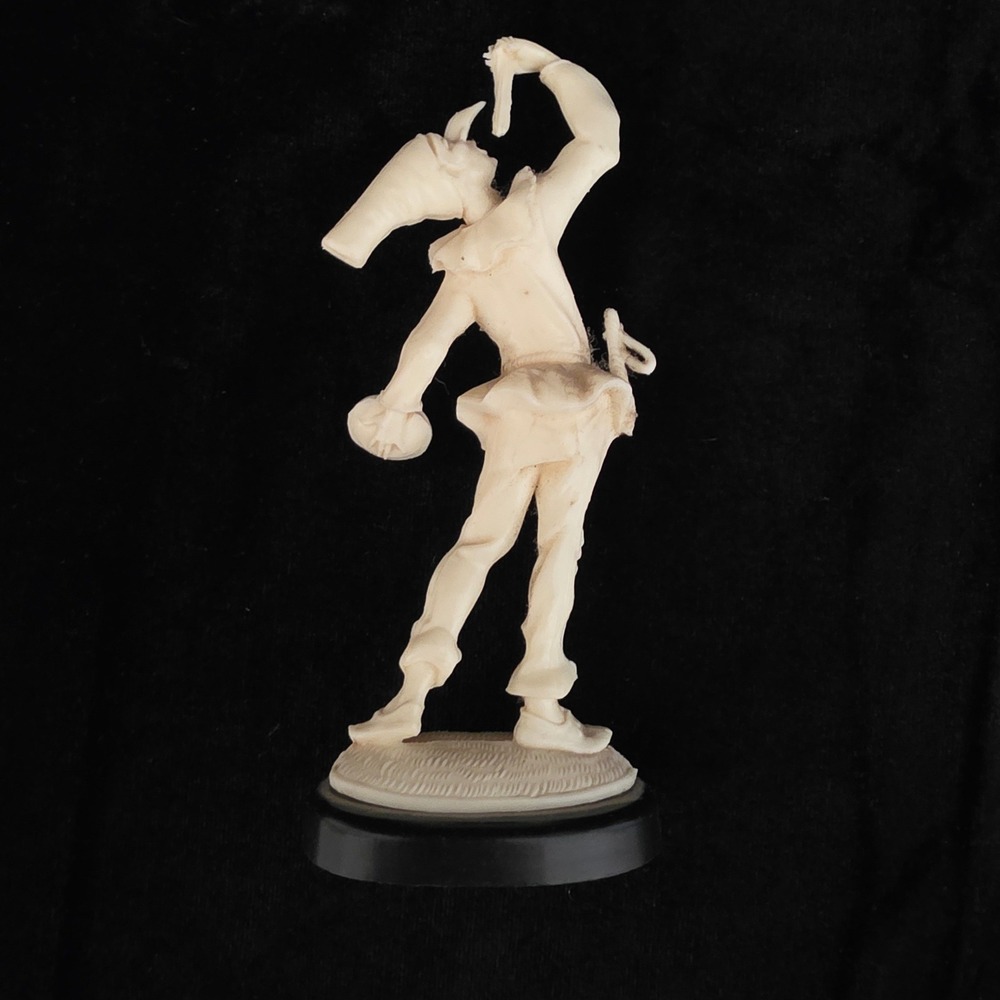 VTG Fontanini Depose Italy Pulcinella Figure Commedia Dell'Arte Spider Mark RARE - Picture 6 of 10